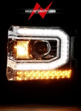 Anzo USA Projector Headlight Set GMC Sierra 2016-2019                                     - 111486 - Image 6