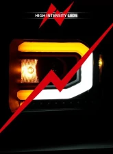 Anzo USA Projector Headlight Set GMC Sierra 2014-2016                                     - 111487 - Image 6