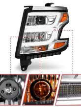 Anzo USA Projector Headlight Set Chevrolet 2015-2020                                     - 111493 - Image 3