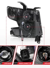 Anzo USA Projector Headlight Set Chevrolet 2015-2020                                     - 111493 - Image 5