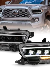 Anzo USA LED Projector Headlight Toyota Tacoma 2016-2018                                     - 111496 - Image 7