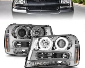 ANZO USA Projector Headlight Chevrolet TrailBlazer 2002-2009