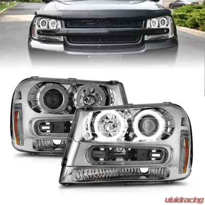 ANZO USA Projector Headlight Chevrolet TrailBlazer 2002-2009 - 111573