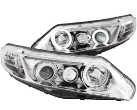 Anzo USA Projector Headlight Set w/Halo Honda Civic 2006-2011