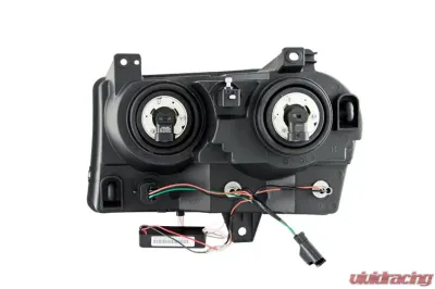 Anzo USA Crystal Headlight Set w/Halo Chrysler 300C 2005-2010 - 121138