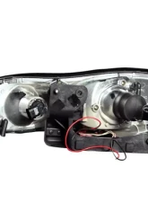 Anzo USA Projector Headlight Set w/Halo Chevrolet Camaro 1998-2002                                     - 121160 - Image 2