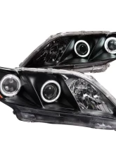 Anzo USA Projector Headlight Set w/Halo Toyota Camry 2007-2009                                     - 121181 - Image 3