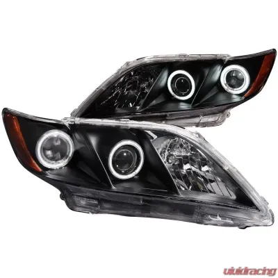 Anzo USA Projector Headlight Set w/Halo Toyota Camry 2007-2009 - 121181