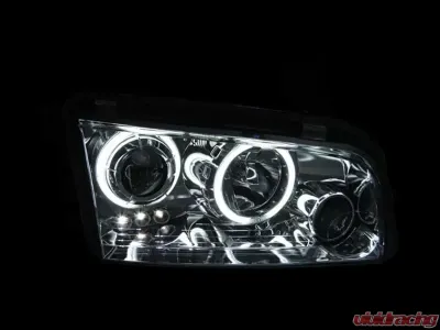 Anzo USA Projector Headlight Set w/Halo Dodge Charger 2006-2010 - 121218