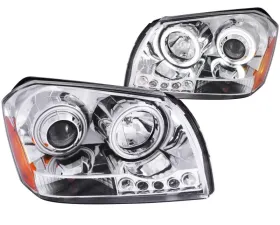 Anzo USA Projector Headlight Set w/Halo Dodge Magnum 2005-2007