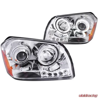 Anzo USA Projector Headlight Set w/Halo Dodge Magnum 2005-2007 - 121219