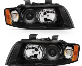 Anzo USA Projector Headlight Set Audi 80 1988