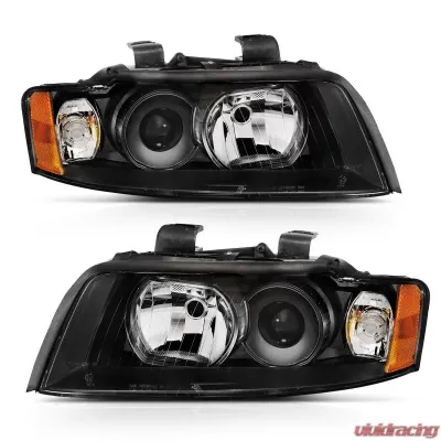 Anzo USA Projector Headlight Set Audi 80 1988 - 121528