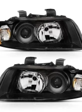 Anzo USA Projector Headlight Set Audi 80 1988                                     - 121528 - Image 2