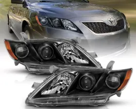 Anzo USA Projector Headlight Set Toyota Camry 2007-2011