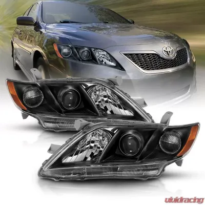 Anzo USA Projector Headlight Set Toyota Camry 2007-2011 - 121539