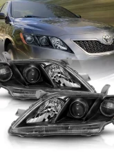 Anzo USA Projector Headlight Set Toyota Camry 2007-2011                                     - 121539 - Image 5