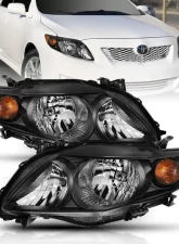 Anzo USA Crystal Headlight Set Toyota Corolla 2009-2010                                     - 121541 - Image 5