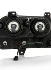 Anzo USA Crystal Headlight Set Chrysler 300C 2005-2010                                     - 121544 - Image 2