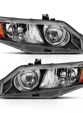 Anzo USA Crystal Headlight Set Honda Civic 2006-2011                                     - 121547 - Image 2