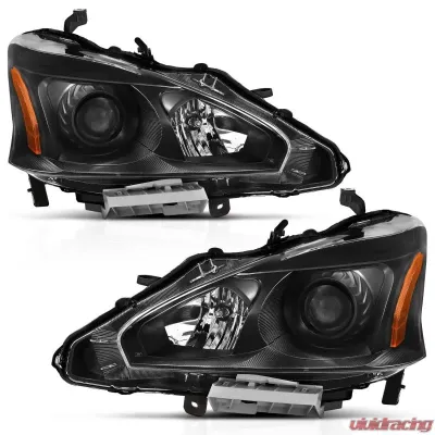 Anzo USA Projector Headlight Set Nissan Altima 2013-2015 - 121549