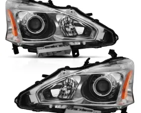 Anzo USA Projector Headlight Set Nissan Altima 2013-2015