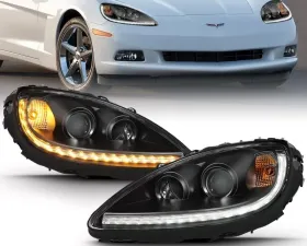 Anzo USA Projector Headlight Set w/Halo Chevrolet
