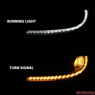 Anzo USA Projector Headlight Set w/Halo Chevrolet - 121553