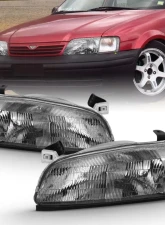 Anzo USA Crystal Headlight Set Toyota Camry 1997-1999                                     - 121555 - Image 5