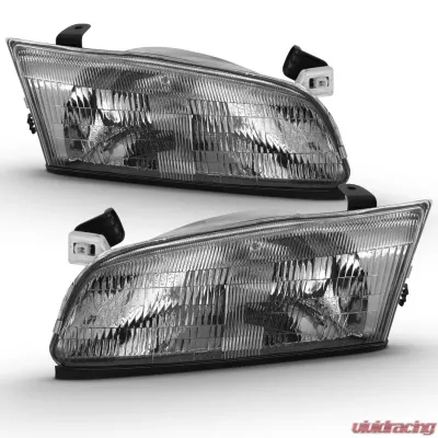 Anzo USA Crystal Headlight Set Toyota Camry 1997-1999 - 121555