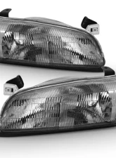 Anzo USA Crystal Headlight Set Toyota Camry 1997-1999                                     - 121555 - Image 2