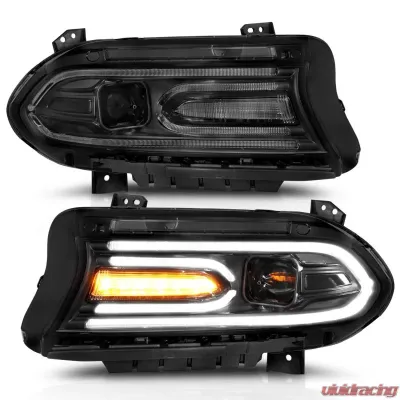 Anzo USA Projector Headlight Set Dodge Charger 2015-2018 - 121559