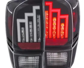 Anzo USA Tail Light Assembly Toyota Tacoma 2016-2019