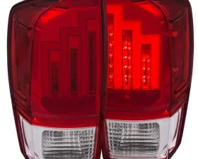 Anzo USA Tail Light Assembly Toyota Tacoma 2016-2019