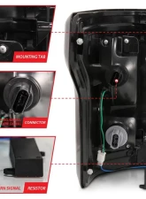 Anzo USA Tail Light Assembly Ford F-150 2015-2017                                     - 311285 - Image 5