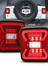 Anzo USA Tail Light Assembly Jeep Wrangler 2018-2019                                     - 311295 - Image 7