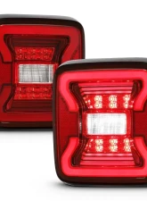 Anzo USA Tail Light Assembly Jeep Wrangler 2018-2019                                     - 311295 - Image 2