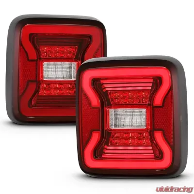 Anzo USA Tail Light Assembly Jeep Wrangler 2018-2019 - 311295