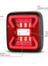 Anzo USA Tail Light Assembly Jeep Wrangler 2018-2019                                     - 311295 - Image 5