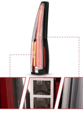 Anzo USA Tail Light Assembly Cadillac Escalade 2007-2014                                     - 311296 - Image 3