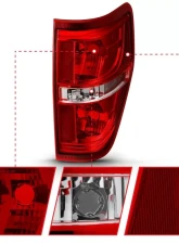 Anzo USA Tail Light Assembly Ford                                     - 311299 - Image 3