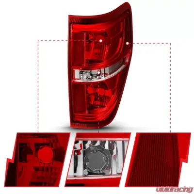 Anzo USA Tail Light Assembly Ford - 311299