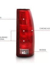 Anzo USA Tail Light Assembly                                     - 311300 - Image 4