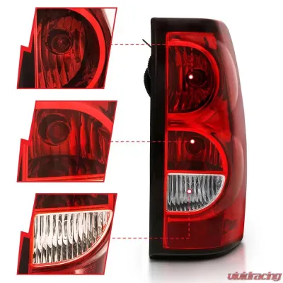Anzo USA Tail Light Assembly Chevrolet - 311302