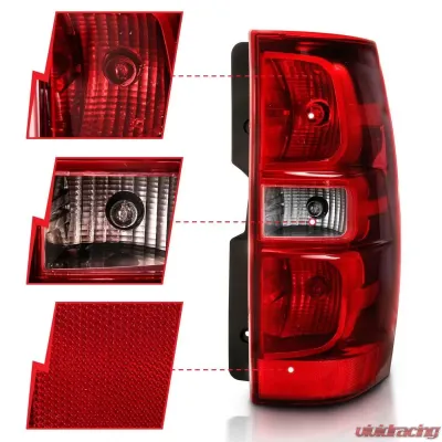 Anzo USA Tail Light Assembly Chevrolet - 311304