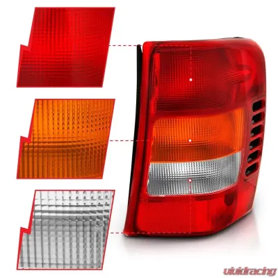 Anzo USA Tail Light Assembly Jeep Grand Cherokee 1999-2004 - 311308