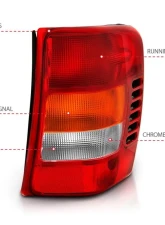 Anzo USA Tail Light Assembly Jeep Grand Cherokee 1999-2004                                     - 311308 - Image 3