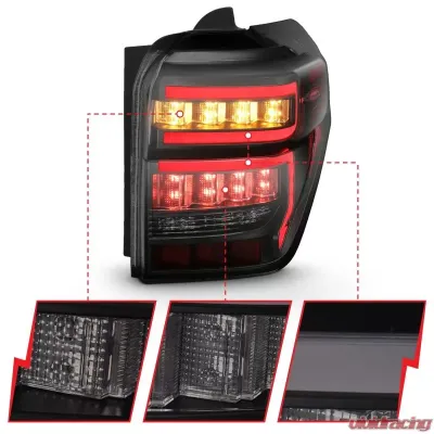 Anzo USA Tail Light Assembly Toyota 4Runner 2014-2020 - 311312