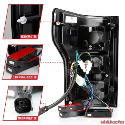 Anzo USA Tail Light Assembly Ford Raptor 2018 - 311314