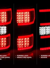 Anzo USA Tail Light Assembly Ford                                     - 311316 - Image 2